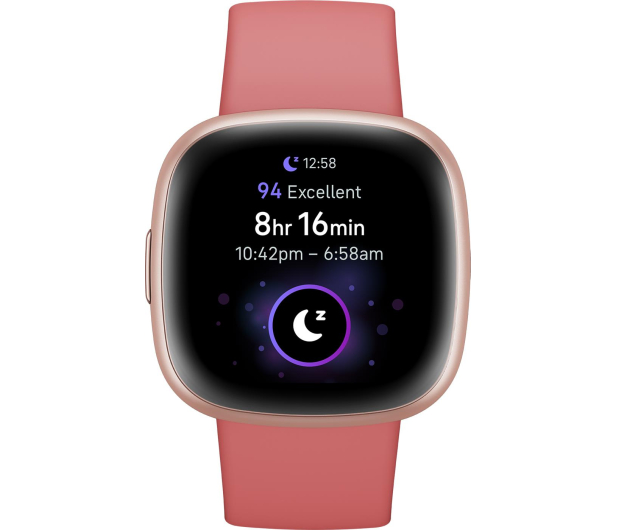 Google Fitbit Versa 4 różowo miedziana - 1066938 - zdjęcie